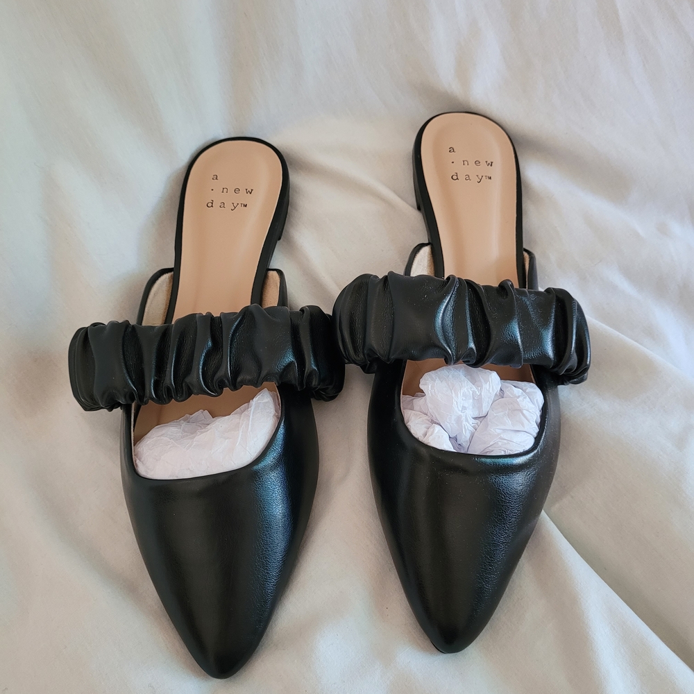 A New Day Black Women's Slip-On Shoes